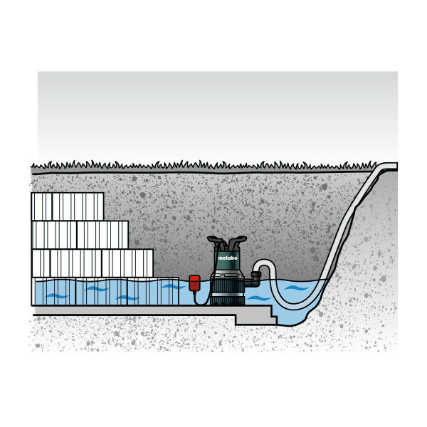 Metabo Kombi-Tauchpumpe TPS 14000 S Combi - 0251400000-3