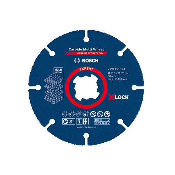 Bosch CarbideTrennscheibe XLMultiWheel - 2608901194