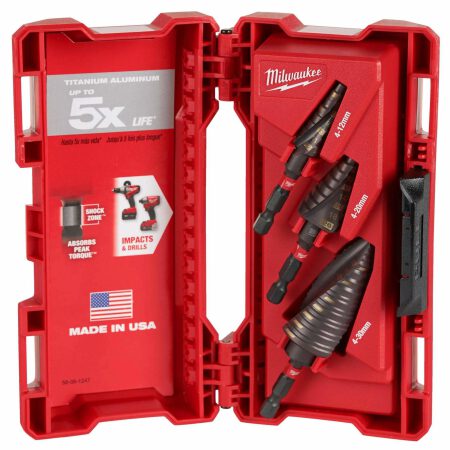 Milwaukee Stufenbohrer Set SHOCKWAVE 3-tlg. - 48899266