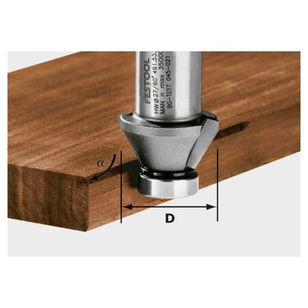 Fasefräser HW 45°-OFK 500 - 490090