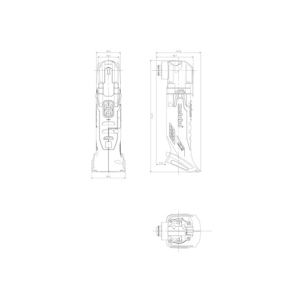 Metabo Akku-Multitool MT 18 LTX - 613021840-2