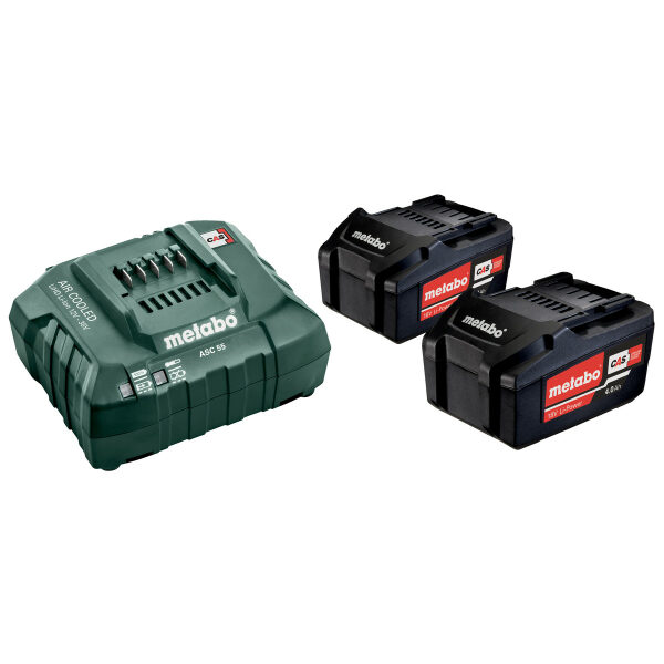 Metabo Basis-Set 18 V / 2x4.0 Ah - 685050000